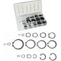 Set 300 anelli elastici rondelle bloccaggio coppiglie rondella snapring C-clip