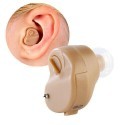 Mini apparecchio acustico auricolare amplificatore di suoni suono udito orecchio