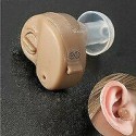 Mini apparecchio acustico auricolare amplificatore di suoni suono udito orecchio
