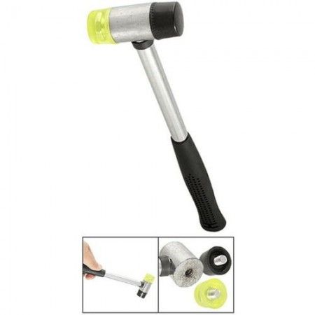 Martello doppia faccia 30, 35, 40 mm lavoro multifunzionale gomma nylon lavoro