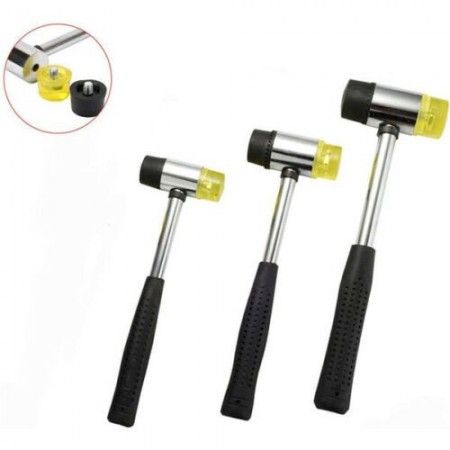 Martello doppia faccia 30, 35, 40 mm lavoro multifunzionale gomma nylon lavoro