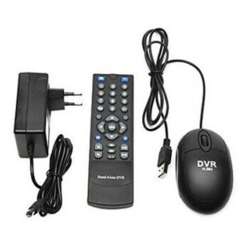 DOBO DVR 8 canali 26x20x4.3 Cm AHD HDMI HD H.264 Mouse Telecomando ...