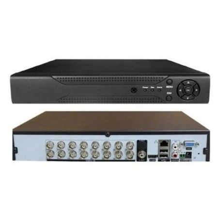 DVR 16 canali 26x20x4.3 Cm AHD HDMI HD H.264 Mouse Telecomando VGA sorveglianza