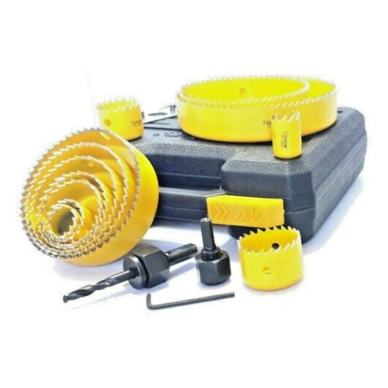 DOBO Set 16 frese a tazza trapano fora legno cartongesso plastica b...