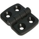 2x Cerniera in plastica ABS nero porte mobili anti ruggine cuscinetto cerniere