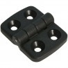 Iron 2x Cerniera in plastica ABS nero porte mobili anti ruggine cus...