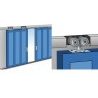 Iron Carrello fisso a 4 cuscinetti per monorotaia porta o portone s...