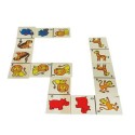 Domino gioco strategia per bambini 28 tessere animali giungla gioco di società