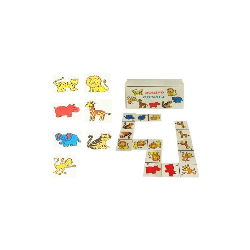 - Senza marca/Generico - Domino gioco strategia per bambini 28 tess...