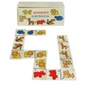 Domino gioco strategia per bambini 28 tessere animali giungla gioco di società
