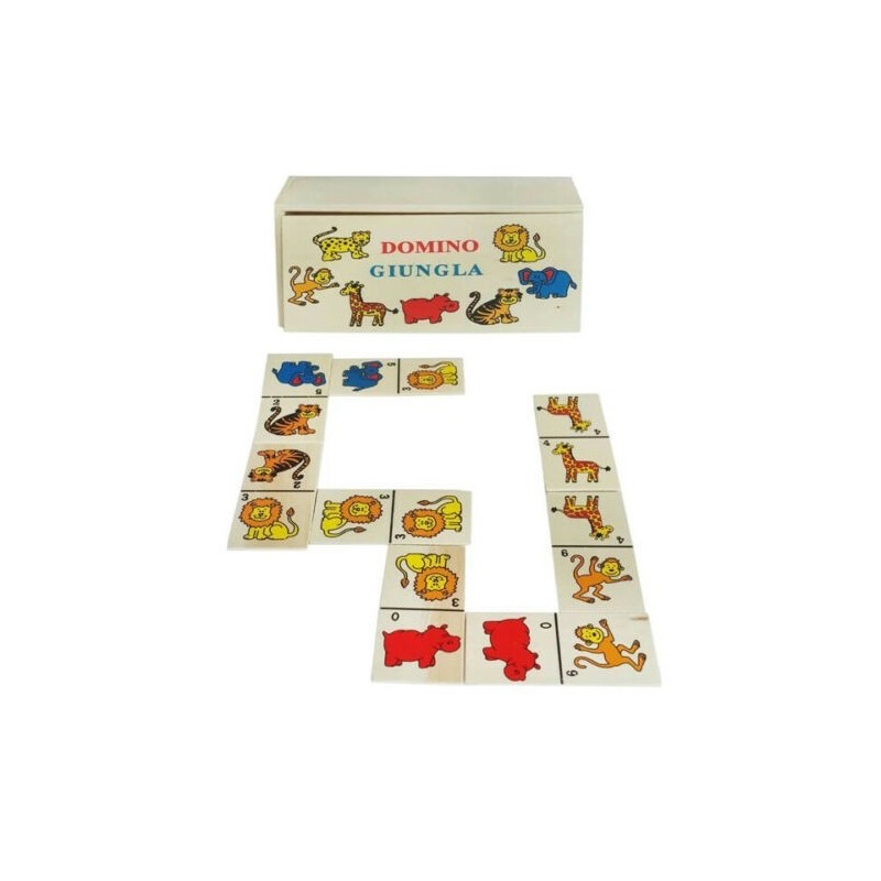 - Senza marca/Generico - Domino gioco strategia per bambini 28 tess...