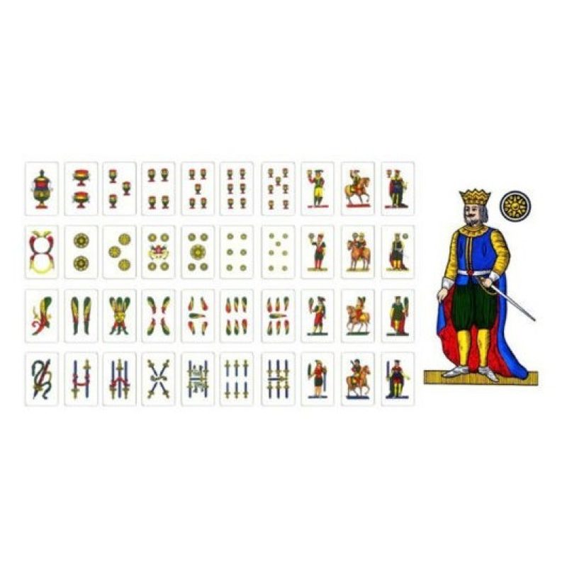 DOBO 3x Carte napoletane regionali plastificate carte classiche gio...