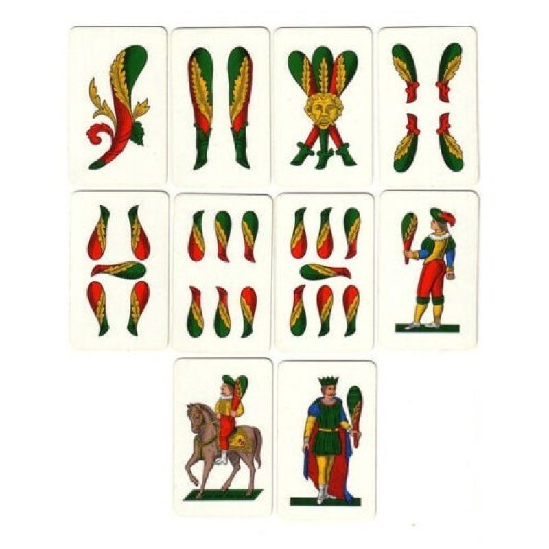 DOBO 3x Carte napoletane regionali plastificate carte classiche gio...