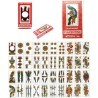 DOBO 3x Carte piacentine regionali plastificate carte classiche gio...