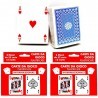 Generico 4x mazzi Carte da gioco poker 52 carte giochi Ramino Burra...