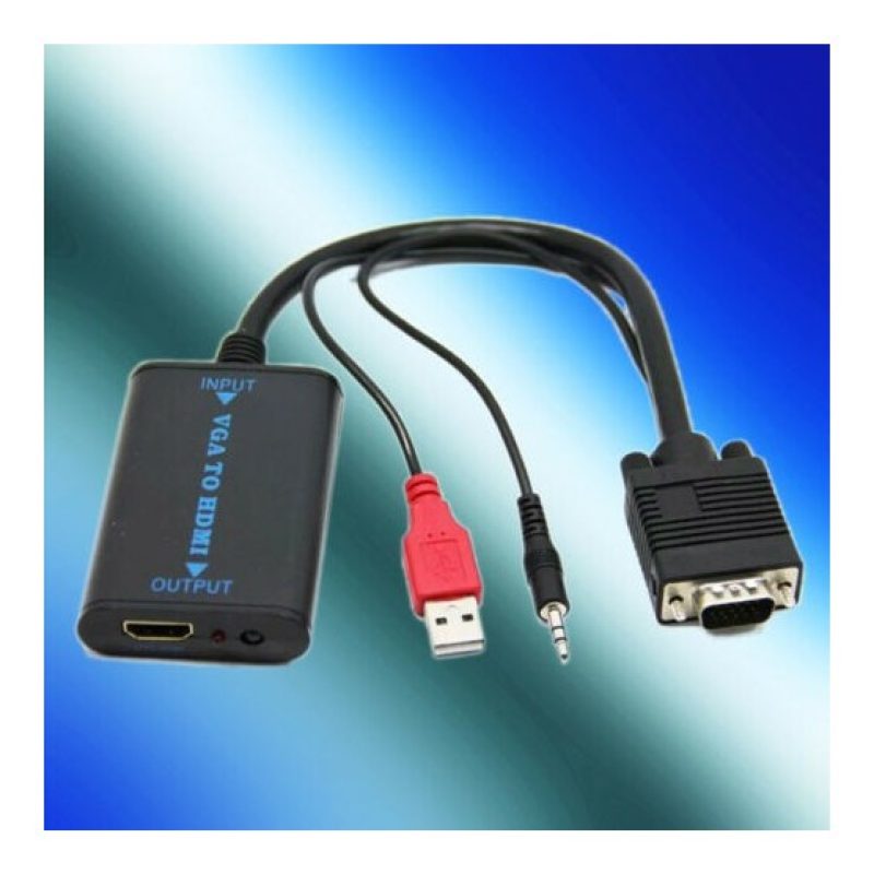 - Senza marca/Generico - Cavo adattatore e convertitore da VGA e au...