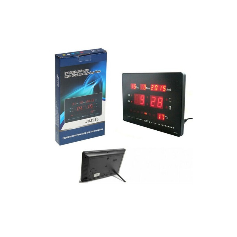 Orologio Digitale Da Parete Sukeen 11,81" - Con Telecomando, 8 Colori, Luminosità Regolabile - Foto 8