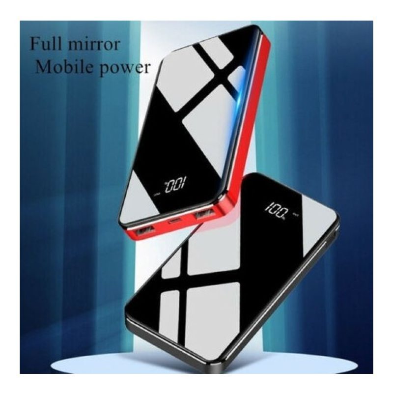 Tagoow Power bank batteria portatile 10000 mAh 2 porte USB carica v...