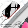 Tagoow Power bank batteria portatile 10000 mAh 2 porte USB carica v...