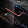 Tagoow Power bank batteria portatile 10000 mAh 2 porte USB carica v...