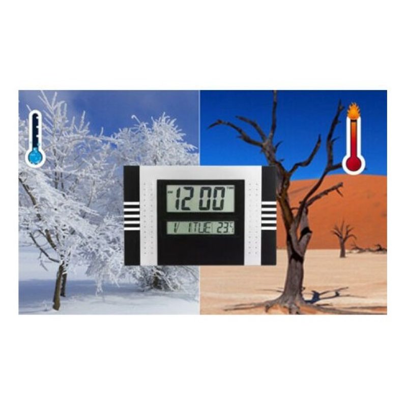 - Senza marca/Generico - Orologio sveglia digitale display LED 30x2...