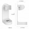 WeHome Portaspazzolino spazzolini elettrico 97x33x47 Cm biadesivo d...
