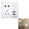 Tagoow Presa muro interfaccia USB 2 porte pulsante di accensione pr...