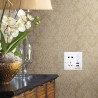 Tagoow Presa muro interfaccia USB 2 porte pulsante di accensione pr...