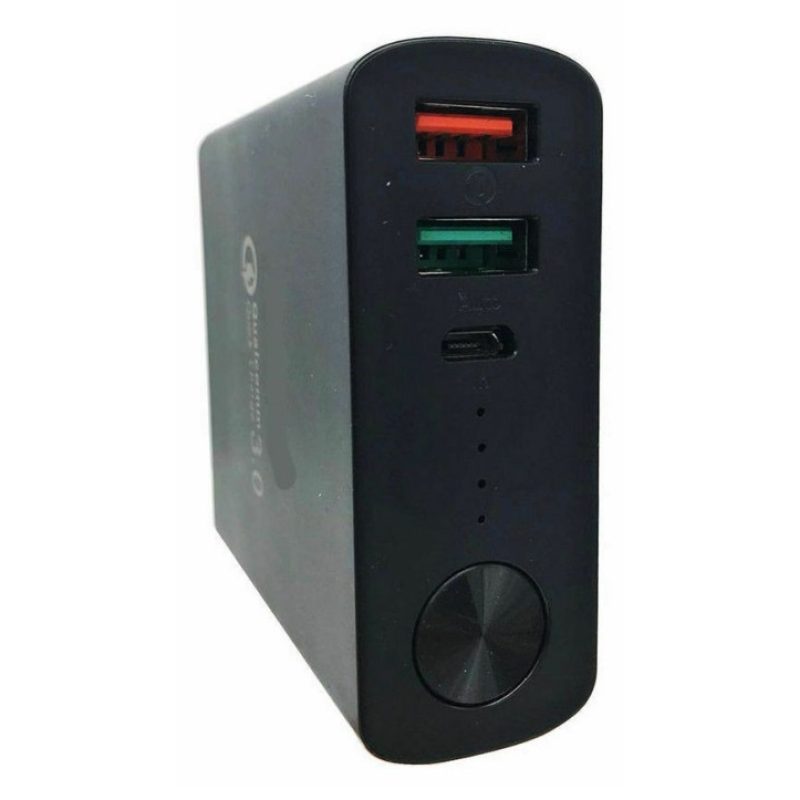 Tagoow Power bank con caricabatterie da muro 9x7x2.7 Cm quick charg...