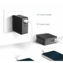 Power bank con caricabatterie da muro 9x7x2.7 Cm quick charge 3.0 6000mAh carica