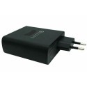 Power bank con caricabatterie da muro 9x7x2.7 Cm quick charge 3.0 6000mAh carica