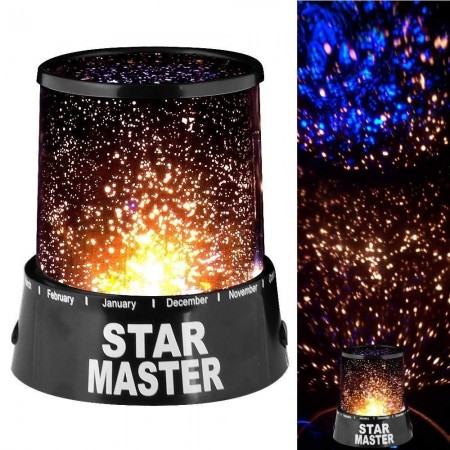 Proiettore led di stelle da tavolo led Star Master effetto cielo stellato costellazioni lampada bimbi