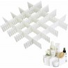 WeHome Divisori in plastica cassetti regolabili organizer piccoli o...