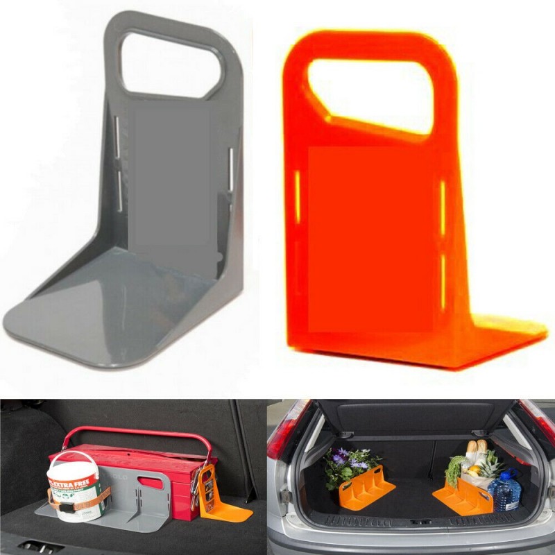 Borsa Portaoggetti Per Bagagliaio Auto - Feltro Resistente, Chiusura A Velcro, 26x12x30 Cm