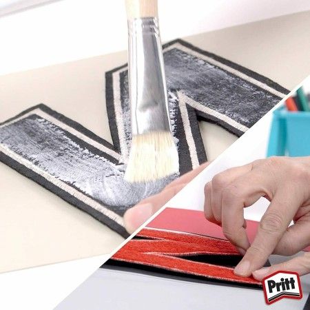 2x Colla vinil Pritt 250Gr colla vinilica bianca per carta legno flacone scuola