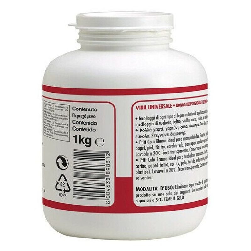 Pritt Colla Vinil Pritt vinilica bianca per carta cartone legno 1Kg...