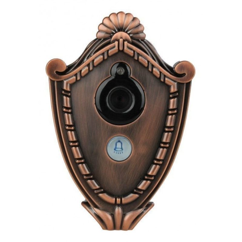 Spioncino digitale di sicurezza display 2.8" LCD con funzione campanello audio e video per porte portone - dotato di zoom