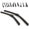 Kit 2 Spazzole Tergicristallo parabrezza anteriore Aerotwin per ALFA ROMEO MITO dal 05/08 IN POI