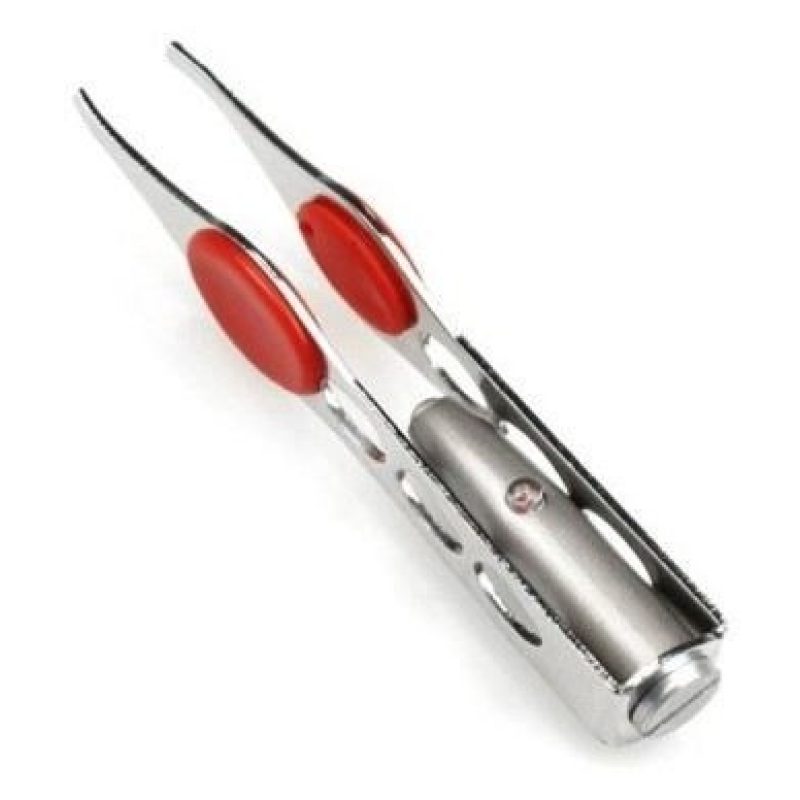 PINZETTA SOPRACCIGLIA DI PRECISIONE LUCE PELI LED TWEEZERS