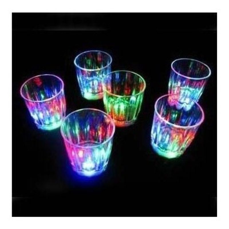 Blinking Glass BICCHIERE LUMINOSO A LED RGB MULTICOLOR