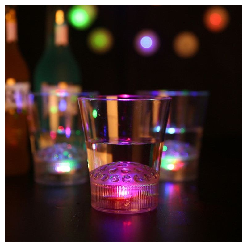 Blinking Glass BICCHIERE LUMINOSO A LED RGB MULTICOLOR