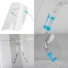 Generico 12x Visiera protettiva trasparente anti saliva con occhial...