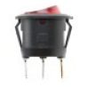 Generico 3x Interruttore a bilanciere 12-24V Max 10A unipolare tast...