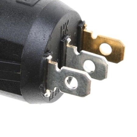 3x Interruttore a bilanciere 12-24V Max 10A unipolare tasto rosso Led switch tondo acceso spento