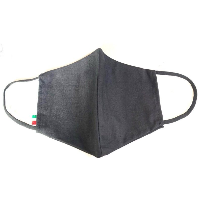 Generico Copertura viso mascherina cotone poliestere con 20 di rica...