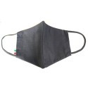 Mascherina copertura viso cotone poliestere con 50 di ricarica in tnt filtri aria lavabile e riutilizzabile con morbidi elastici