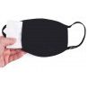 Generico Mascherina copertura viso cotone poliestere con 50 di rica...