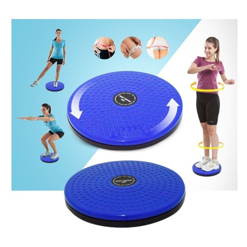 Disco Fitness Fianchi Pancia Addome Massaggio Piedi Ruota Sport
