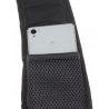 Zaino a tracolla monospalla trasportino per animale domestico cane gatto borsa per il vostro cucciolo - Colore nero-grigio