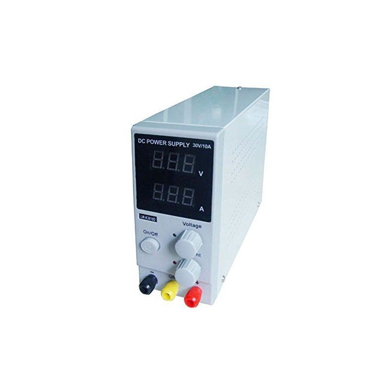 Alimentatore Stabilizzato da banco compatto Slim Trasformatore corrente regolabile fino a 30V e 10A - Versione MINI fino a 10A